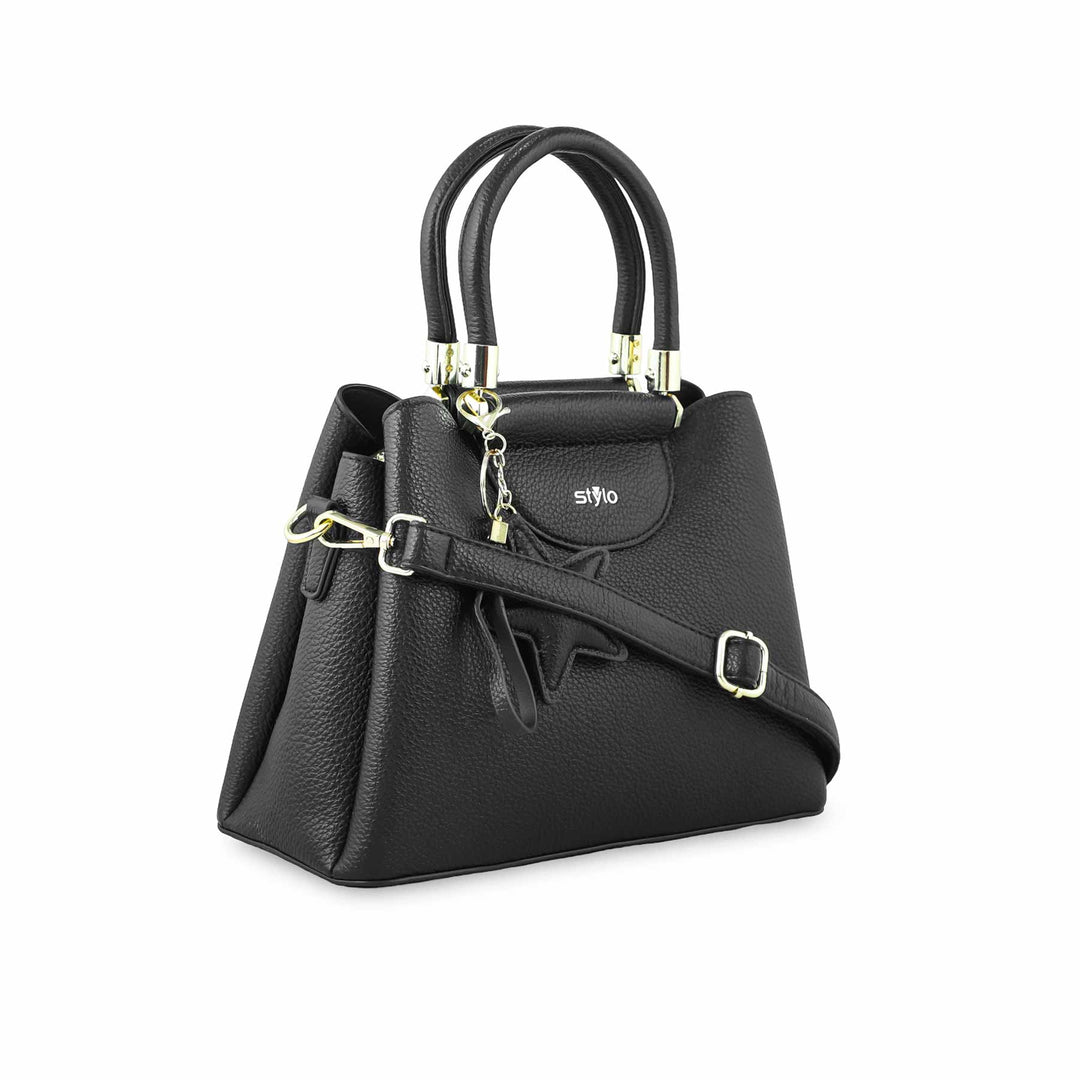 Black Formal Hand Bag P36272