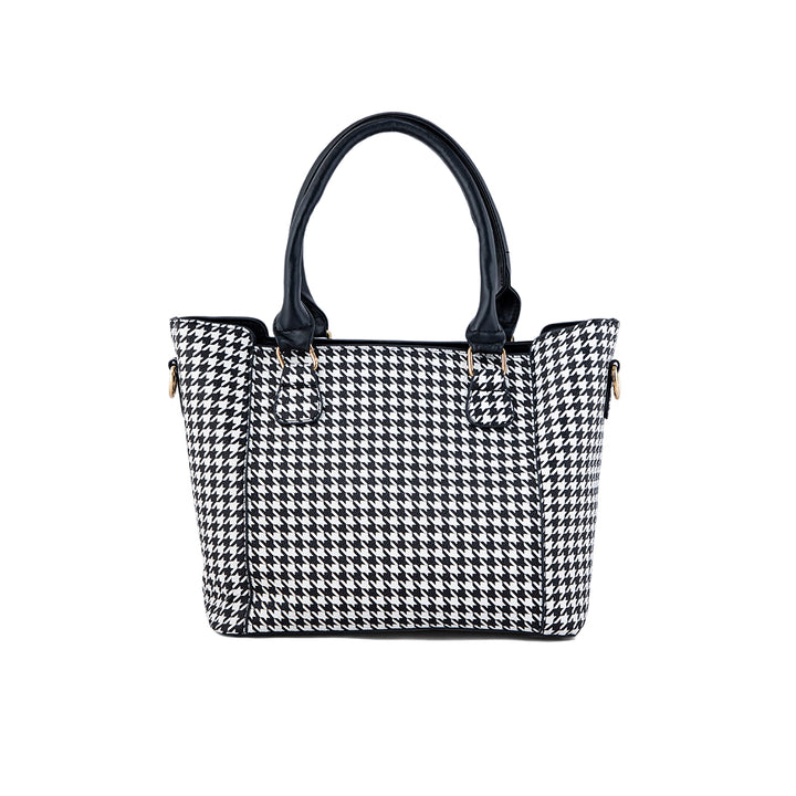 Blkwht Formal Hand Bag P36273