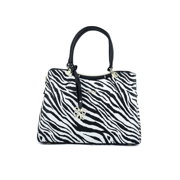 Blkwht Formal Hand Bag P36283
