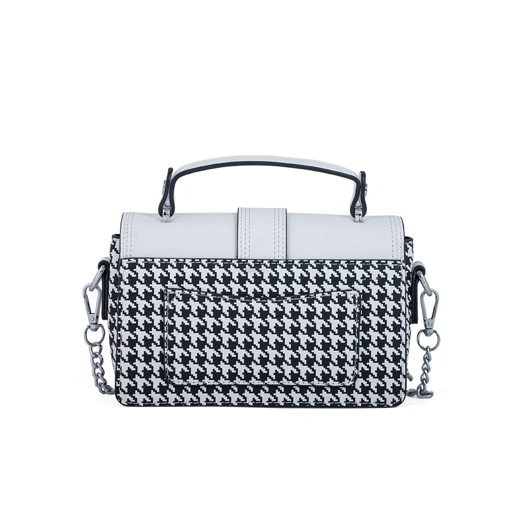 Blkwht Formal Shoulder Bag P36296