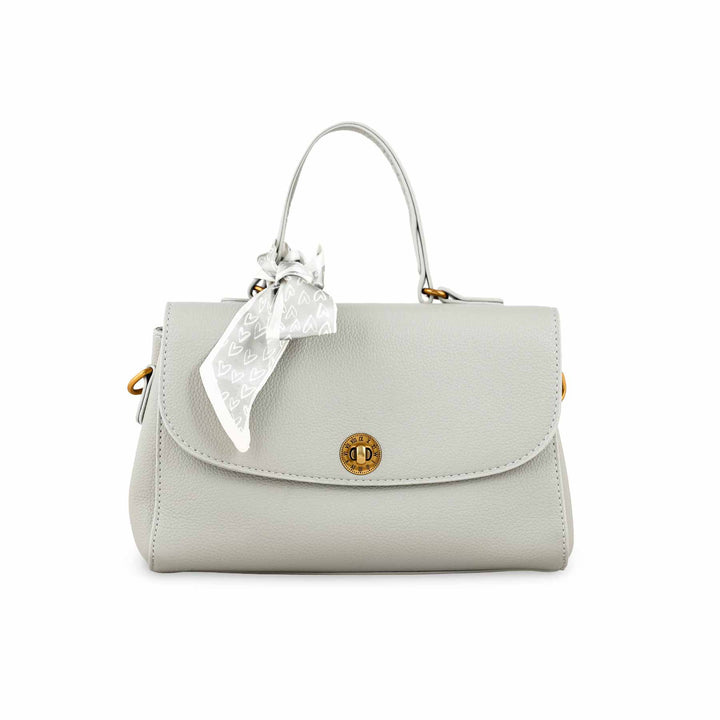 Grey Formal Shoulder Bag P36299