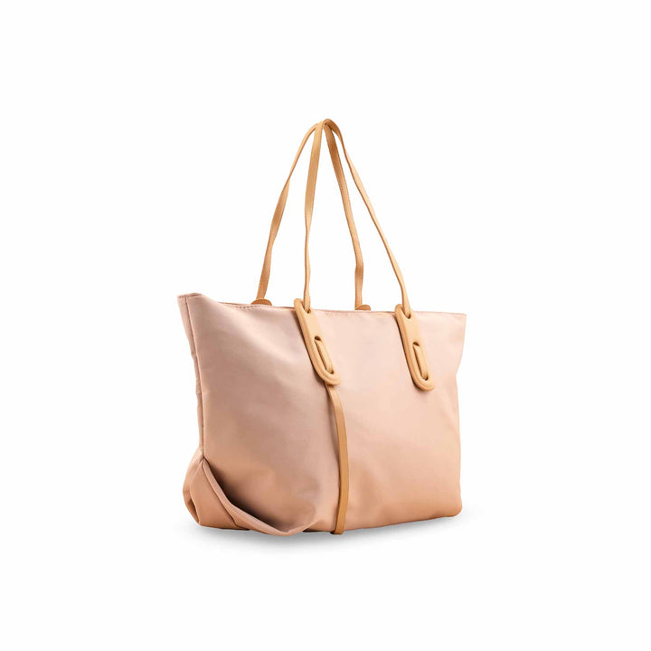 Khaki Formal Shoulder Bag For Women P36309