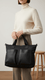 Black Formal Shoulder Bag P36311