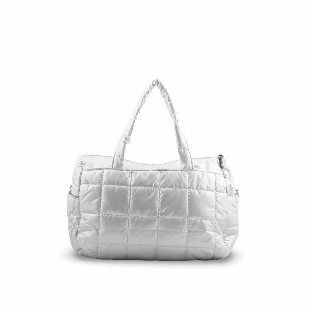 White Formal Hand Bag P36315