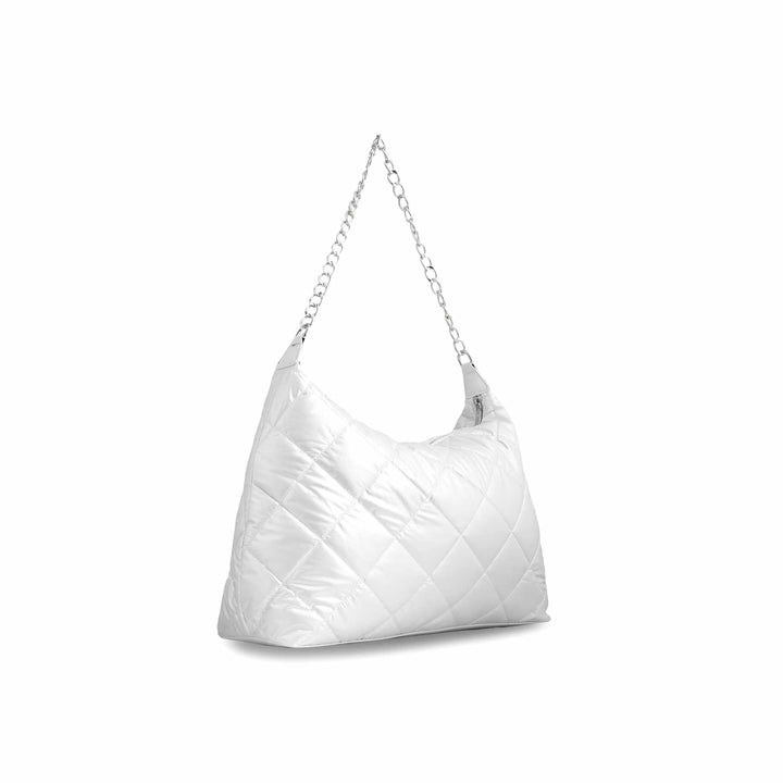 White Formal Shoulder Bag P36317