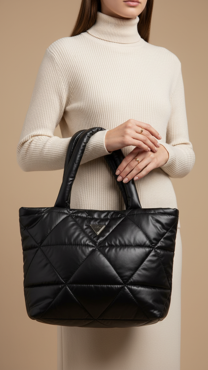 Black Formal Shoulder Bag P36318