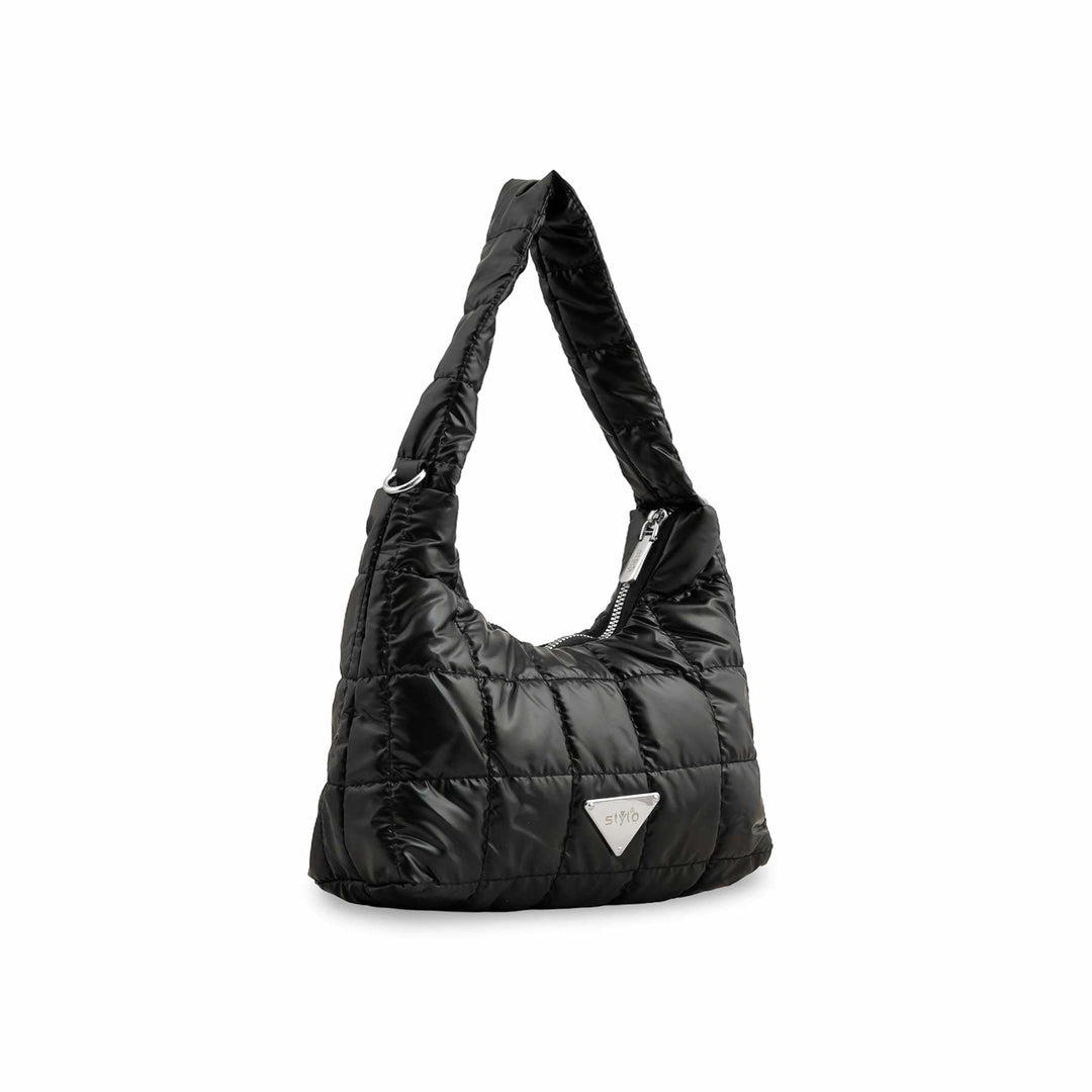 Black Formal Shoulder Bag P36319