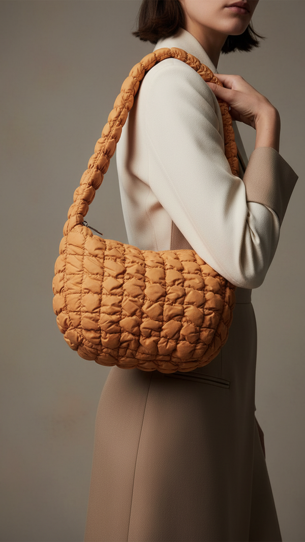 Khaki Formal Shoulder Bag P36320