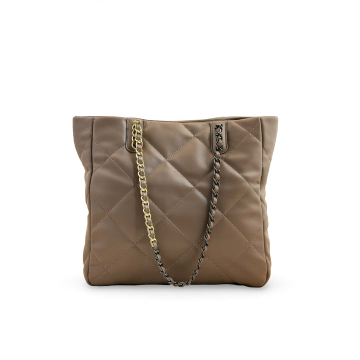 Grey Formal Shoulder Bag P36322