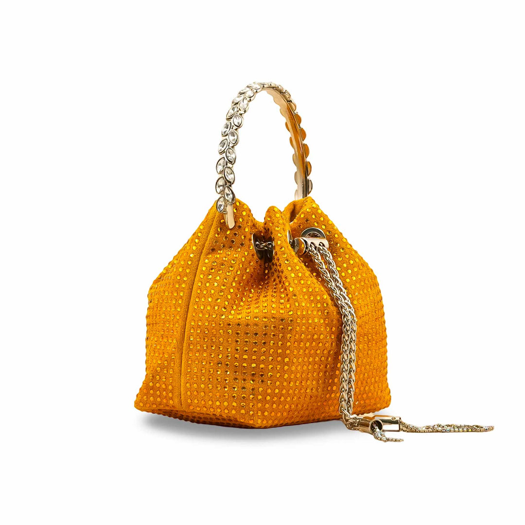 Yellow Fancy Clutch P36323
