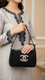 Black Fancy Clutch P36326