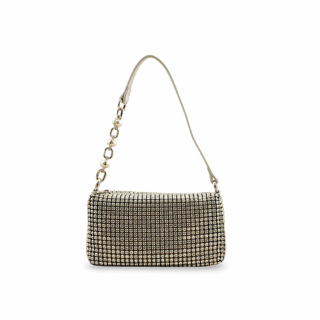 Silver Fancy Clutch P36328
