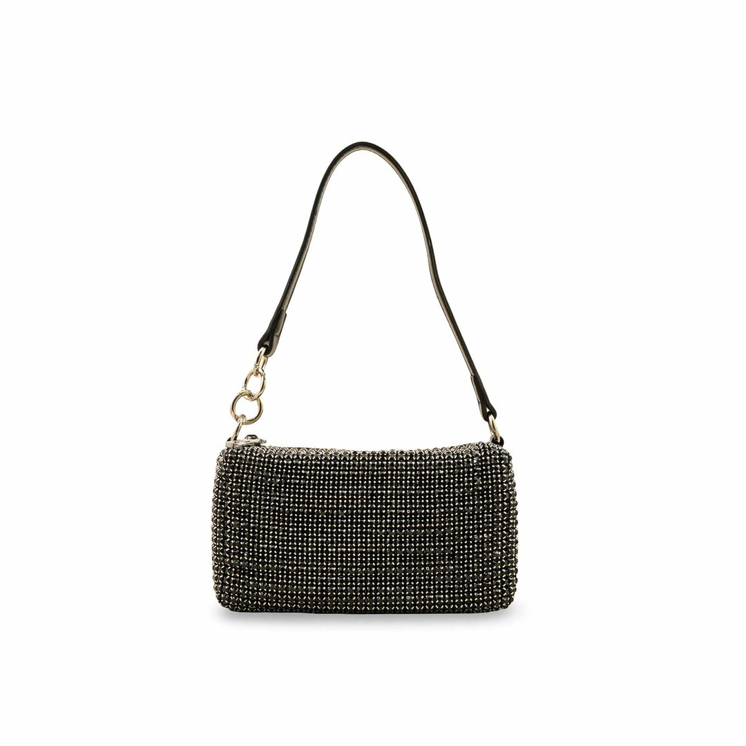Black Fancy Clutch P36330