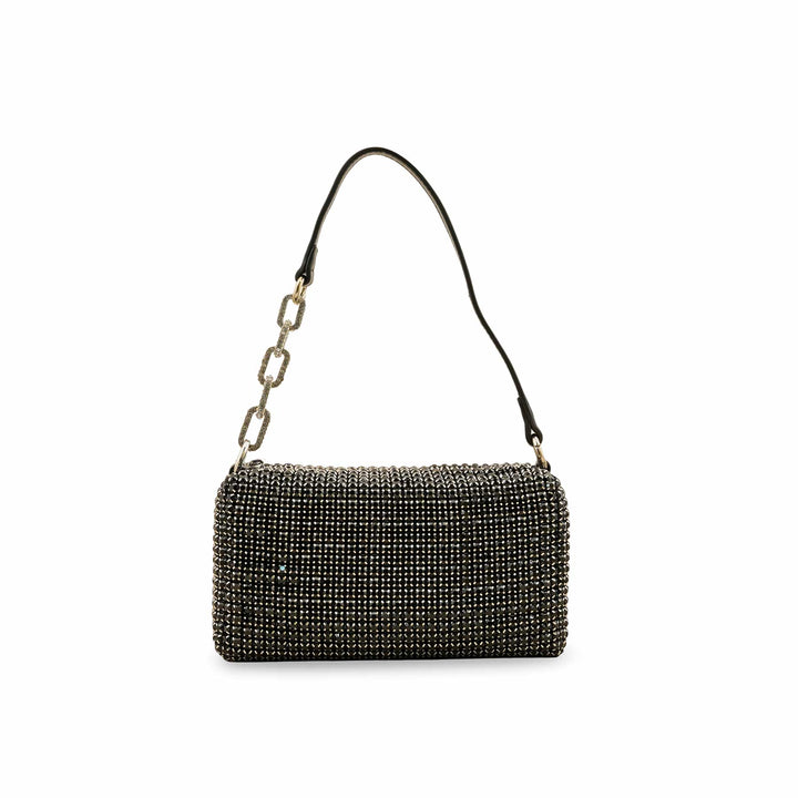 Black Fancy Clutch P36332