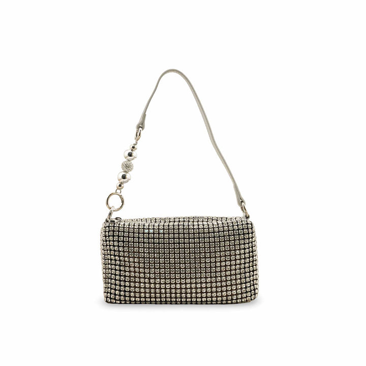 Silver Fancy Clutch P36333