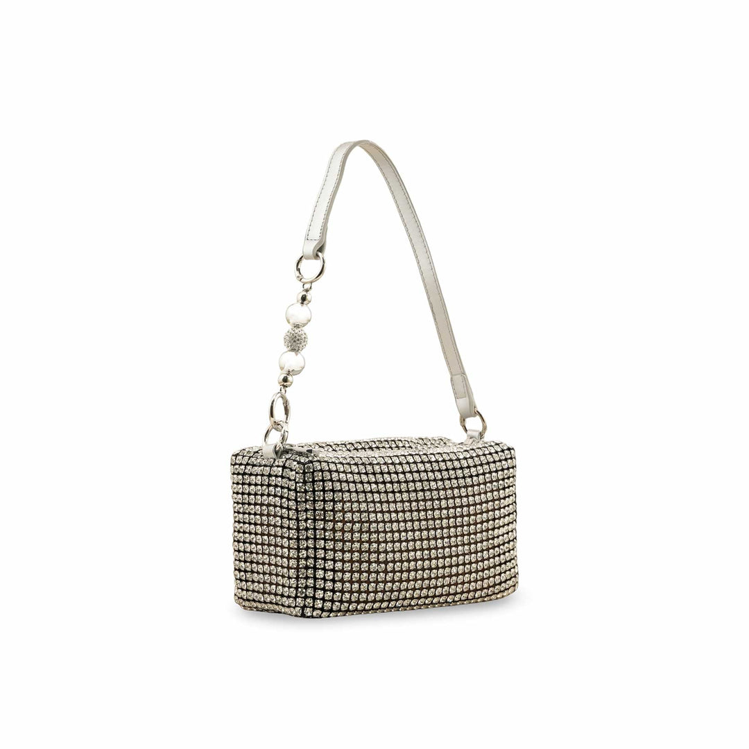Silver Fancy Clutch P36333
