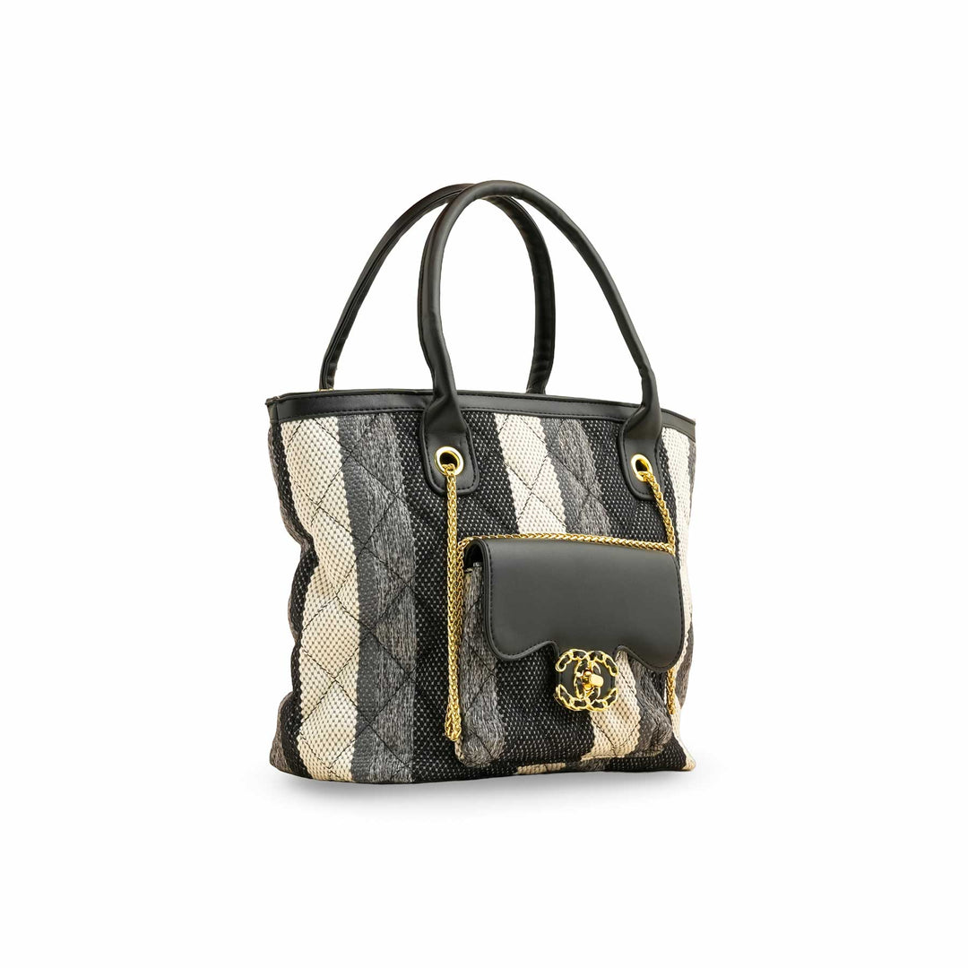 Black Formal Shoulder Bag P36335