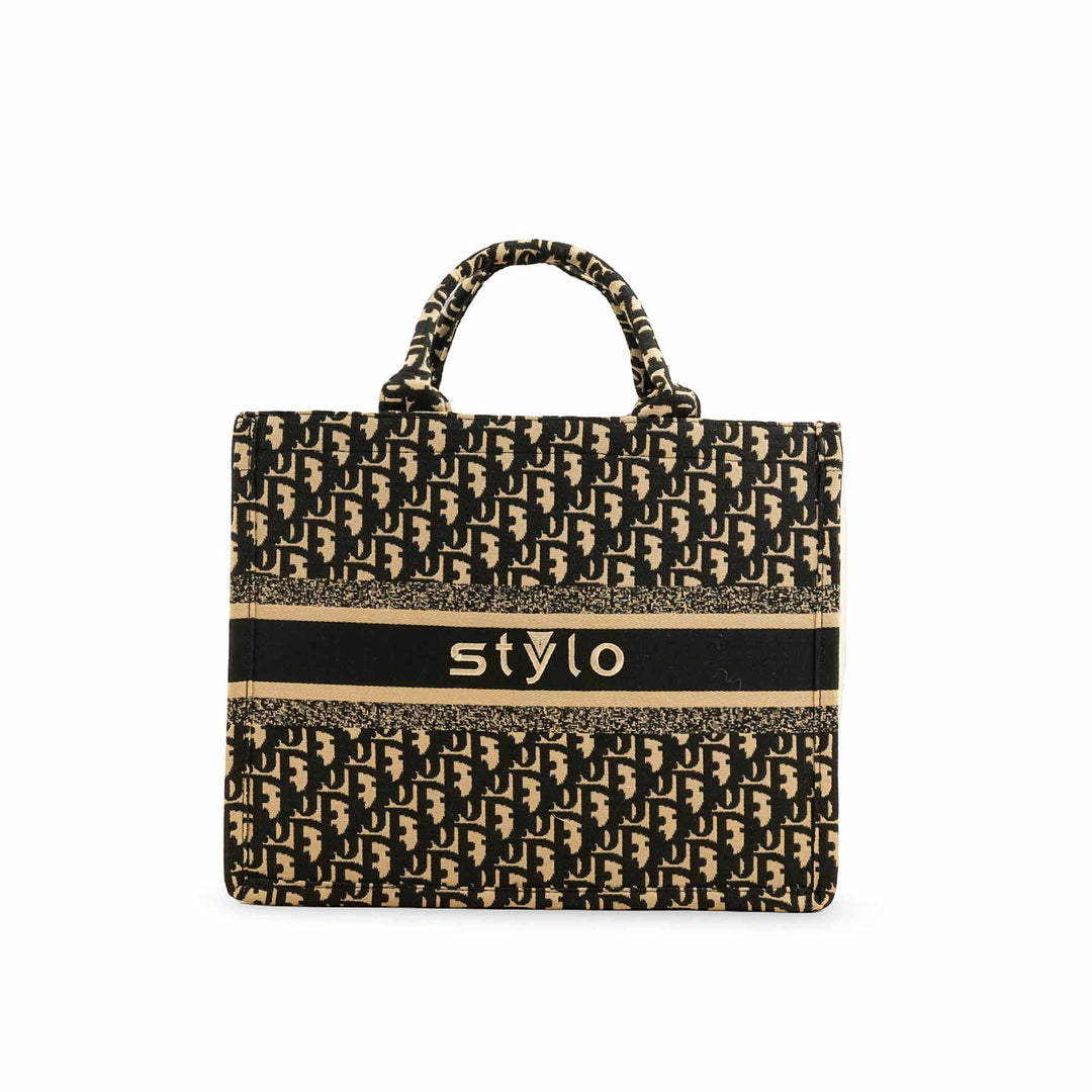 Black Formal Hand Bag P36336