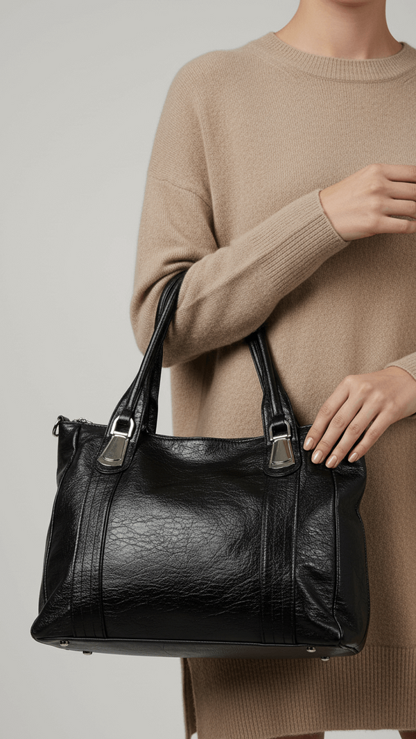 Black Women Formal Shoulder Bag P36345