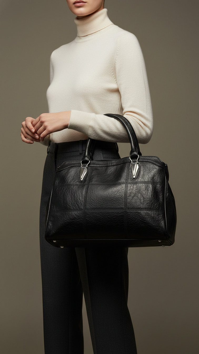Black Formal Hand Bag For Women P36350