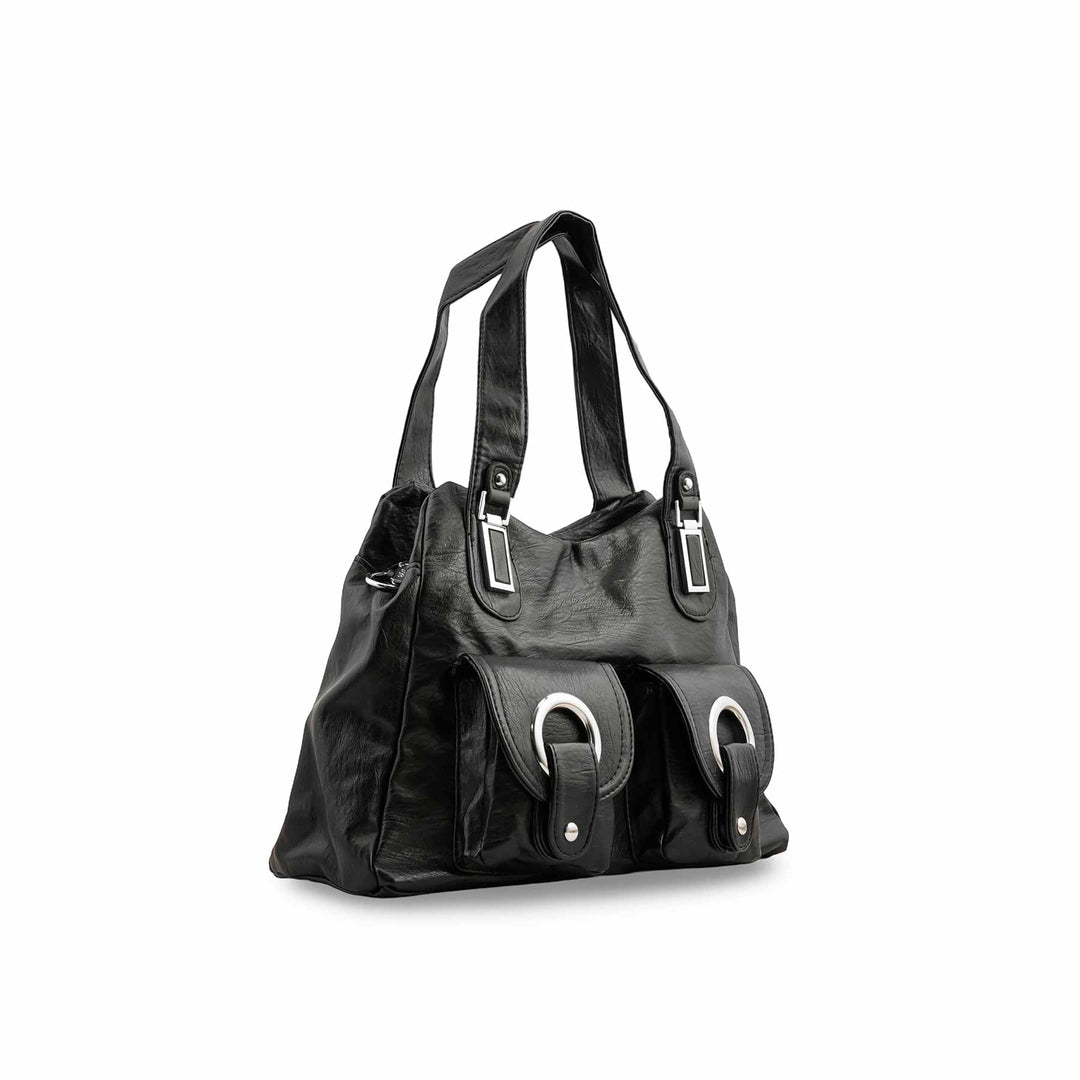 Black Formal Shoulder Bag P36353