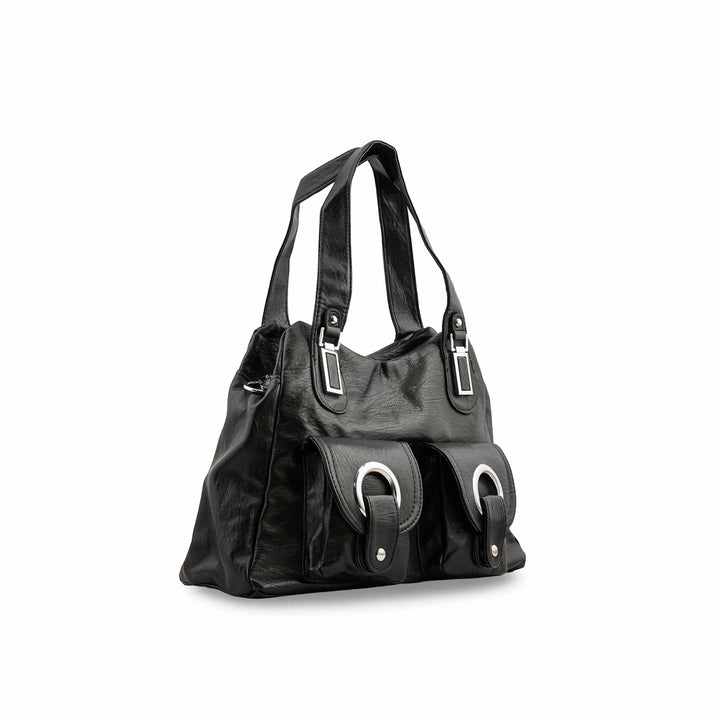 Black Formal Shoulder Bag P36353