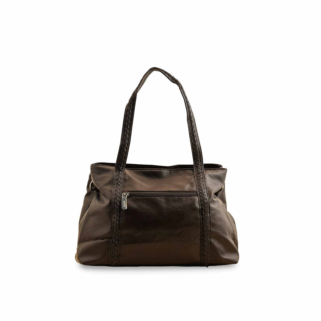 Brown Formal Shoulder Bag P36354