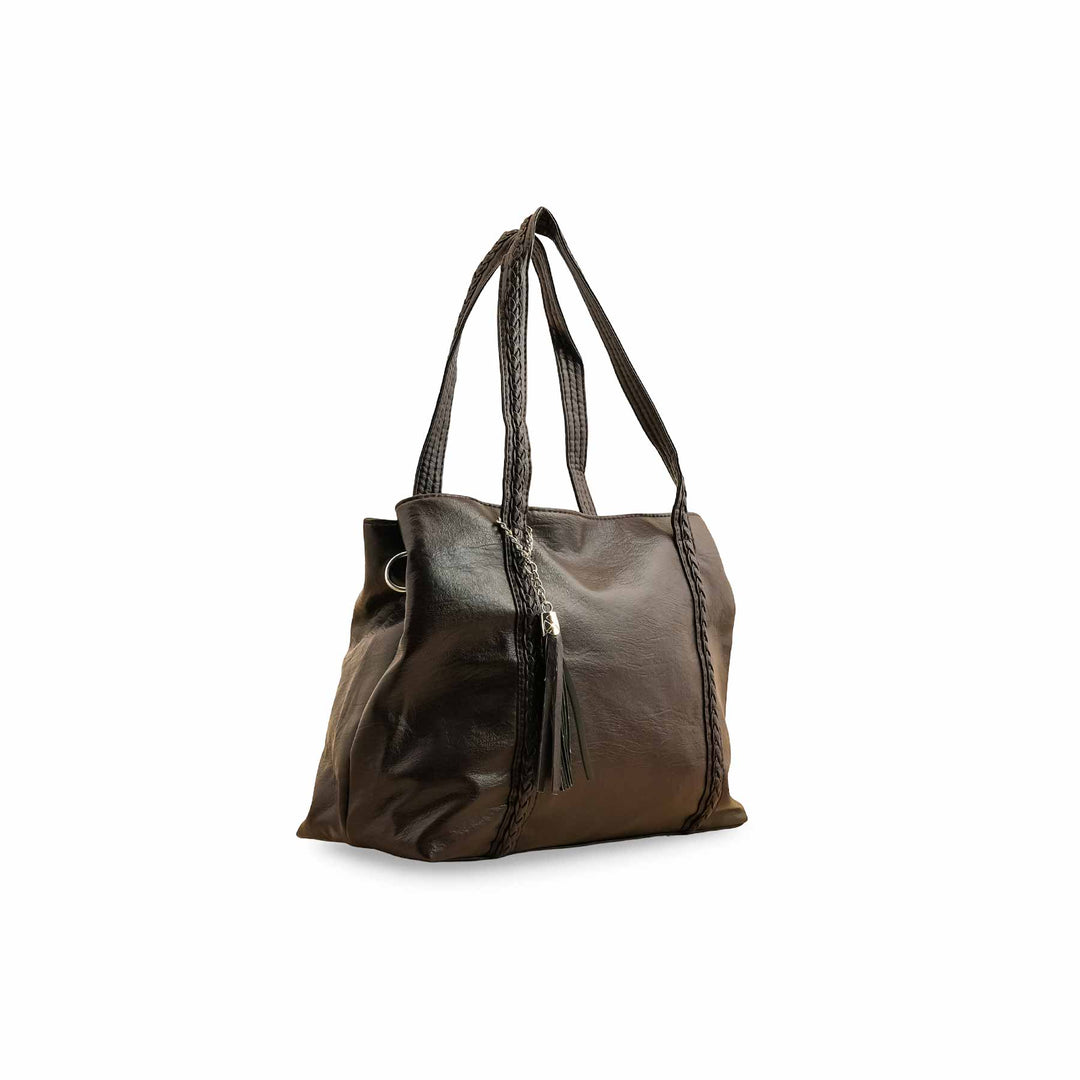 Brown Formal Shoulder Bag P36354