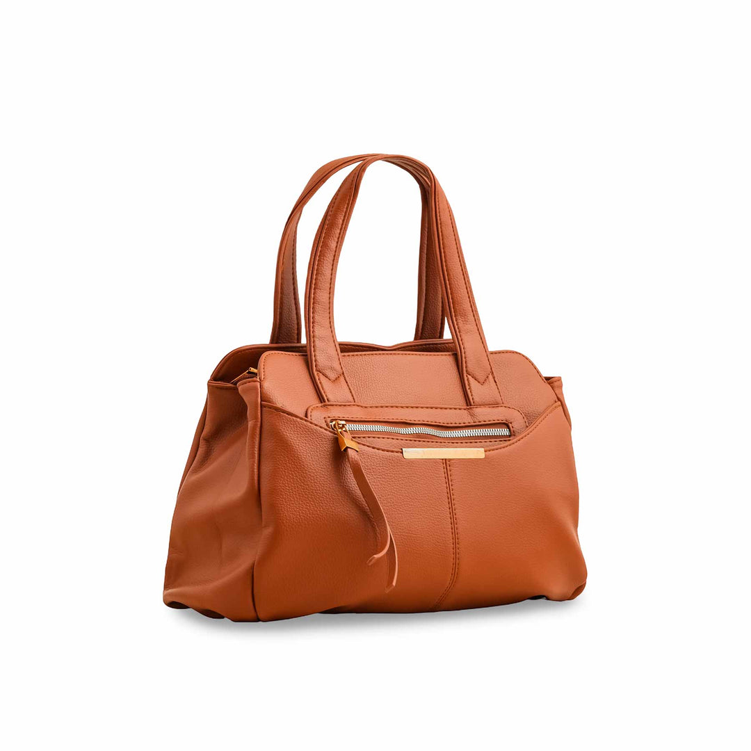 Brown Formal Shoulder Bag For Women P36357