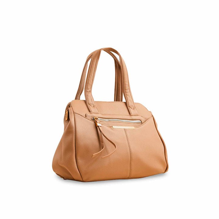 Khaki Formal Shoulder Bag For Women P36357