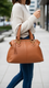 Brown Formal Shoulder Bags P36358