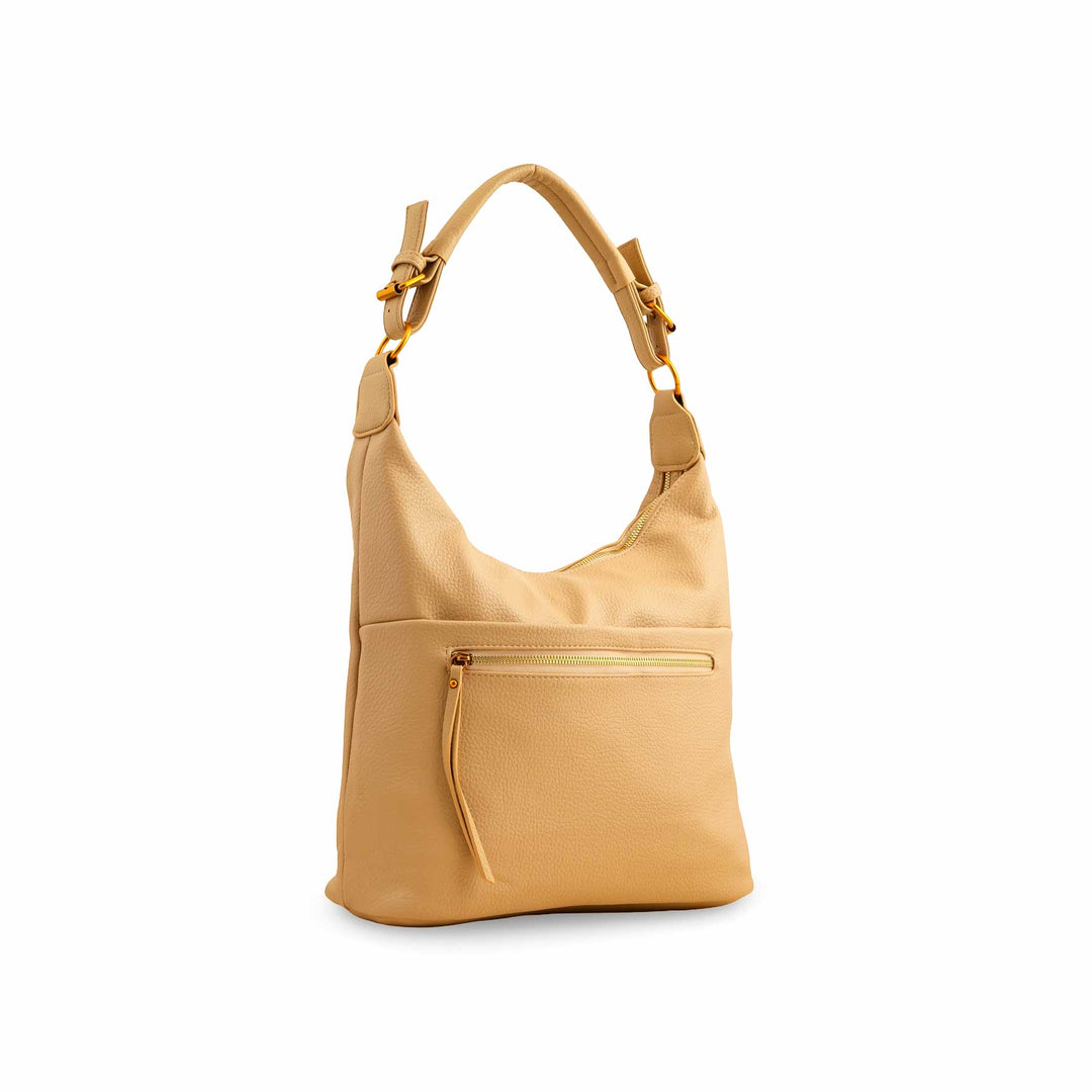 Khaki Women Formal Shoulder Bag P36359
