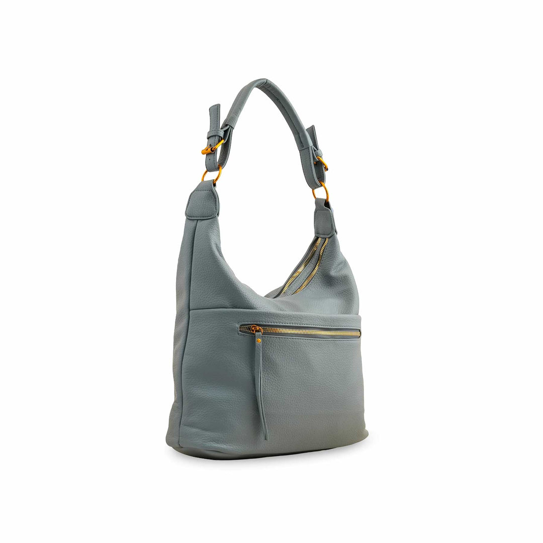 Sky Blue Women Formal Shoulder Bag P36359