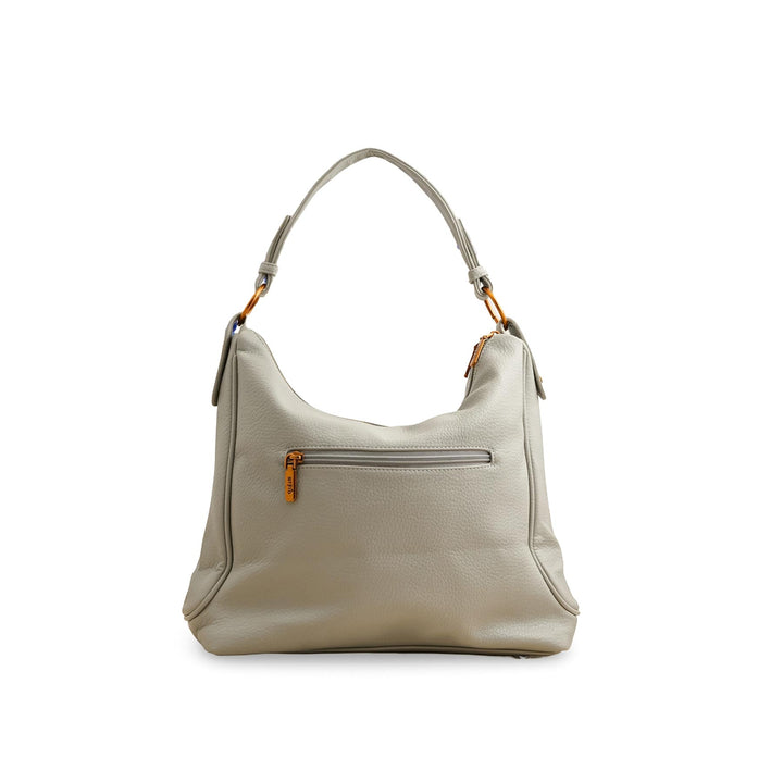 Grey Formal Shoulder Bag P36360