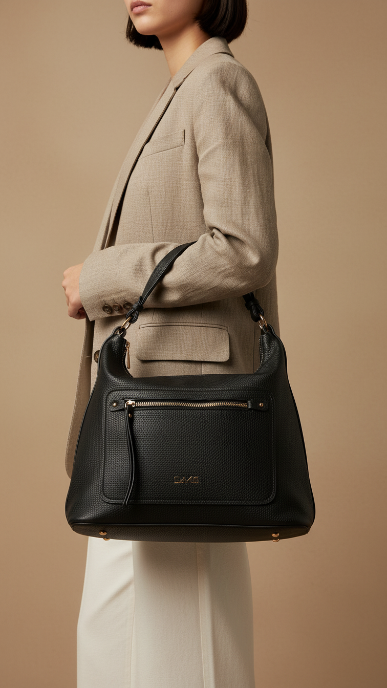 Black Women Formal Shoulder Bag P36361