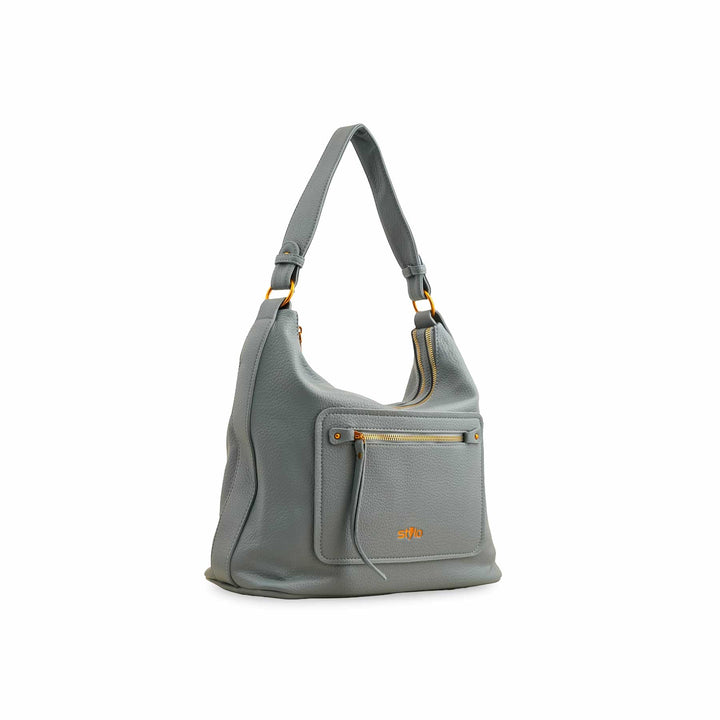 Sky Blue Women Formal Shoulder Bag P36361