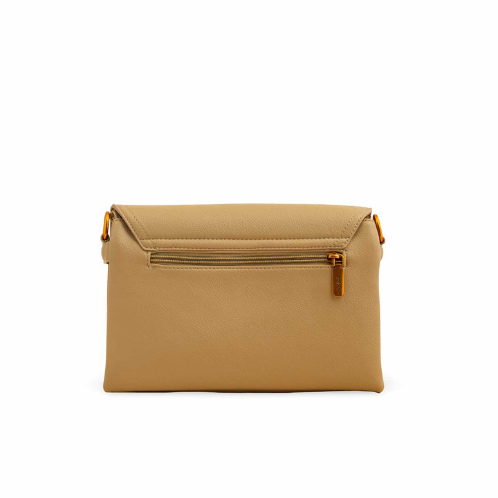 Khaki Women Formal Shoulder Bag P36362
