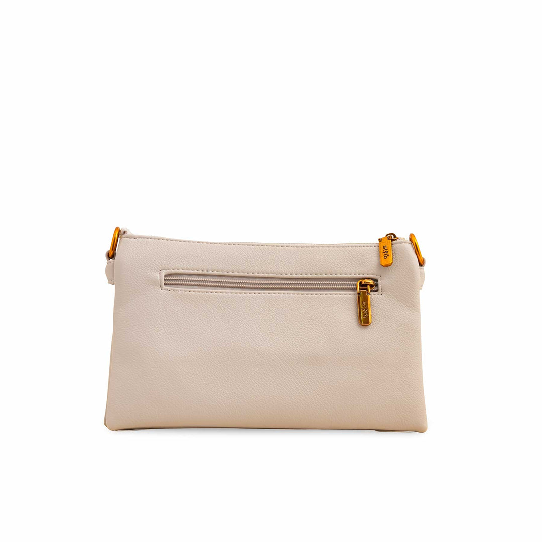 Grey Women Formal Shoulder Bag P36363