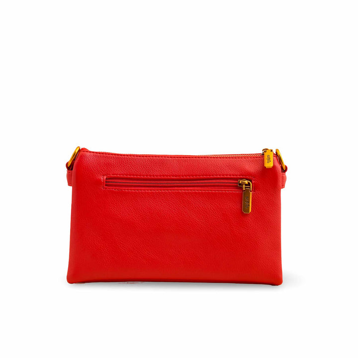 Red Women Formal Shoulder Bag P36363