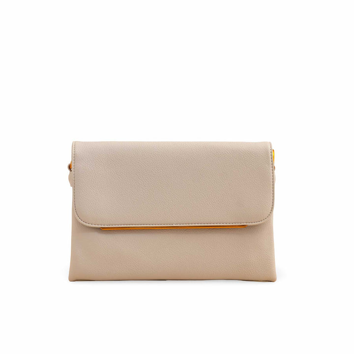Grey Women Formal Shoulder Bag P36366
