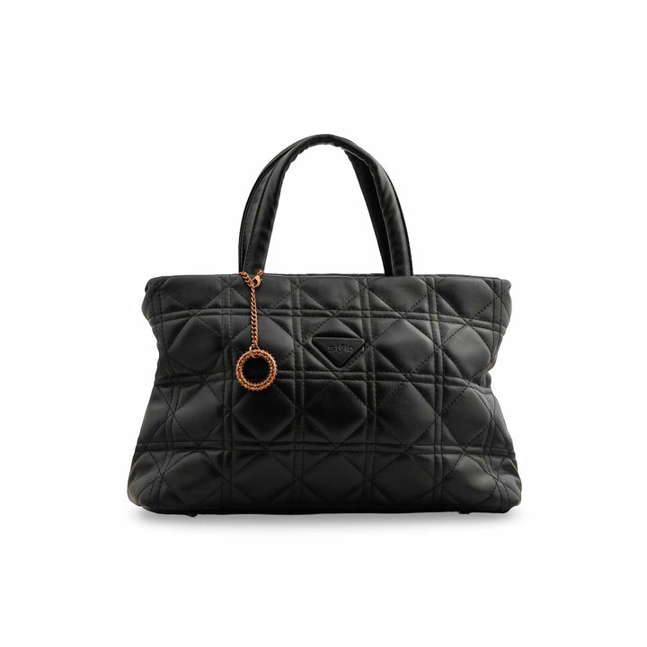 Black Formal Hand Bag P36369