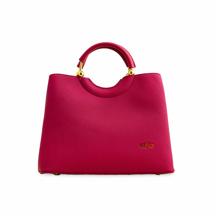 Purple Formal Hand Bag For Ladies P36370