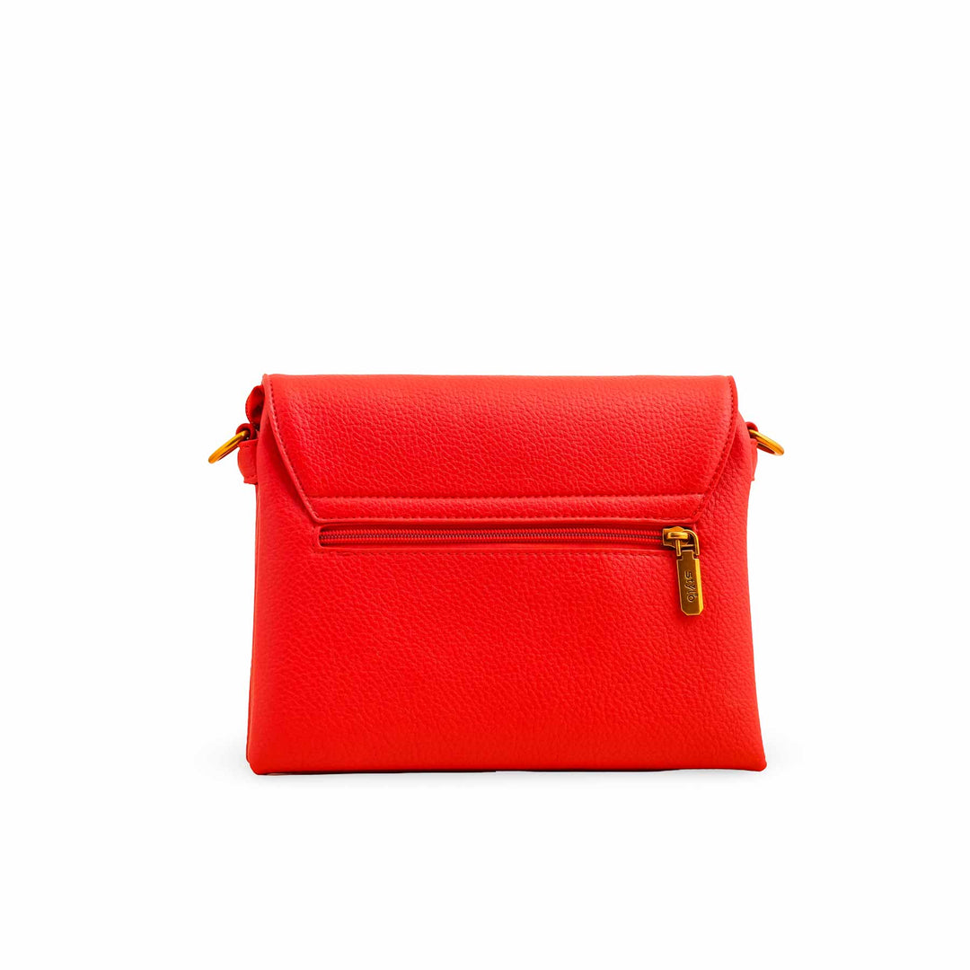 Red Women Formal Shoulder Bag P36377