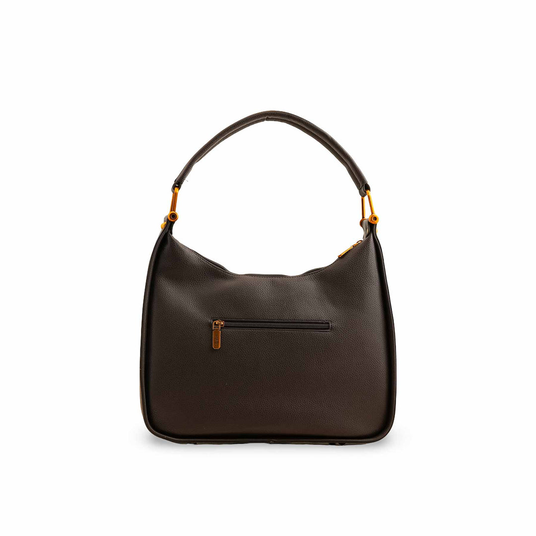 Brown Formal Shoulder Bag P36383