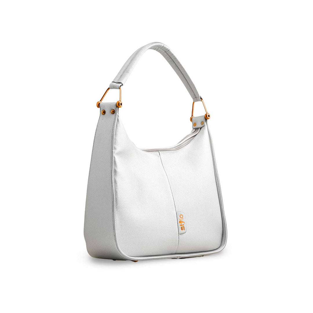 Silver Formal Shoulder Bag P36383