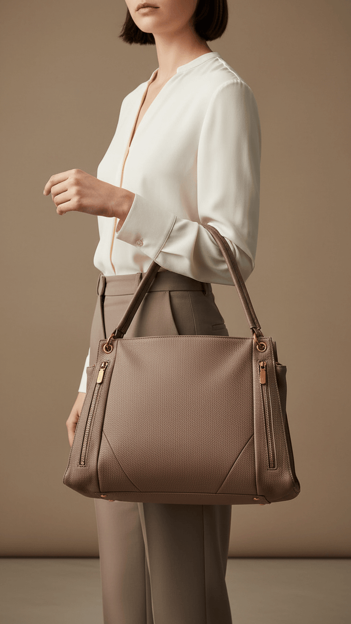 Purple Formal Shoulder Bag P36384