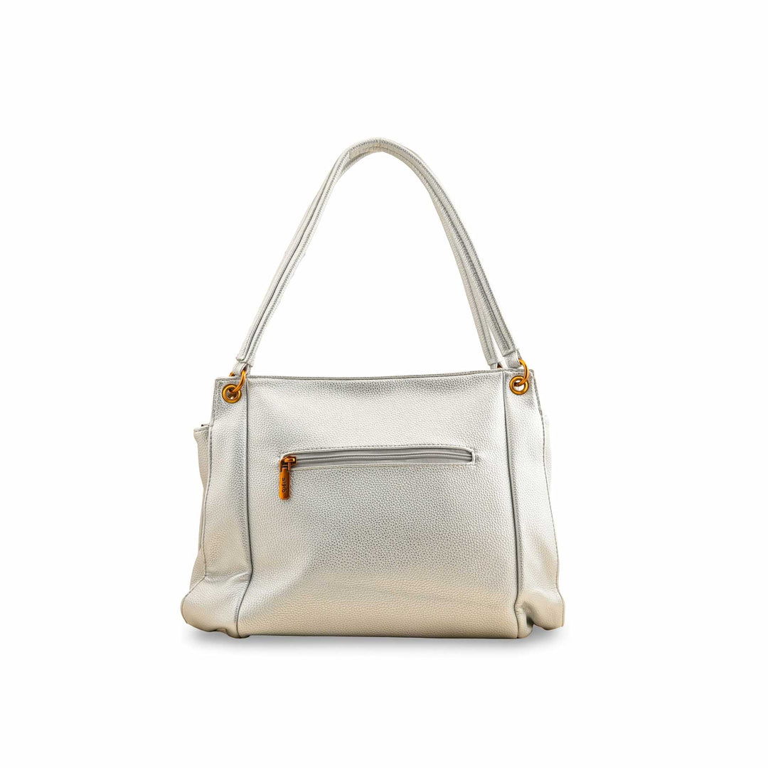 Silver Formal Shoulder Bag P36384