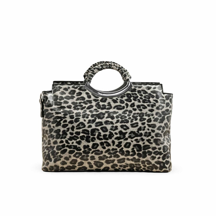 White Formal Hand Bag P36392