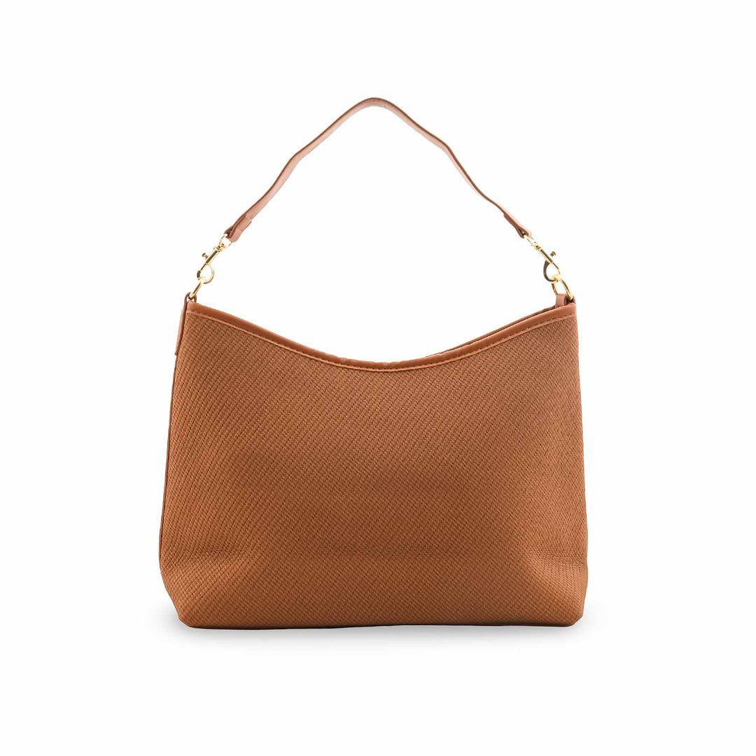 Brown Formal Shoulder Bag For Women P36416
