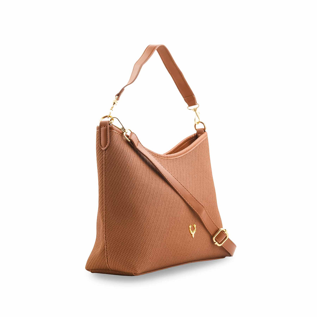 Brown Formal Shoulder Bag For Women P36416